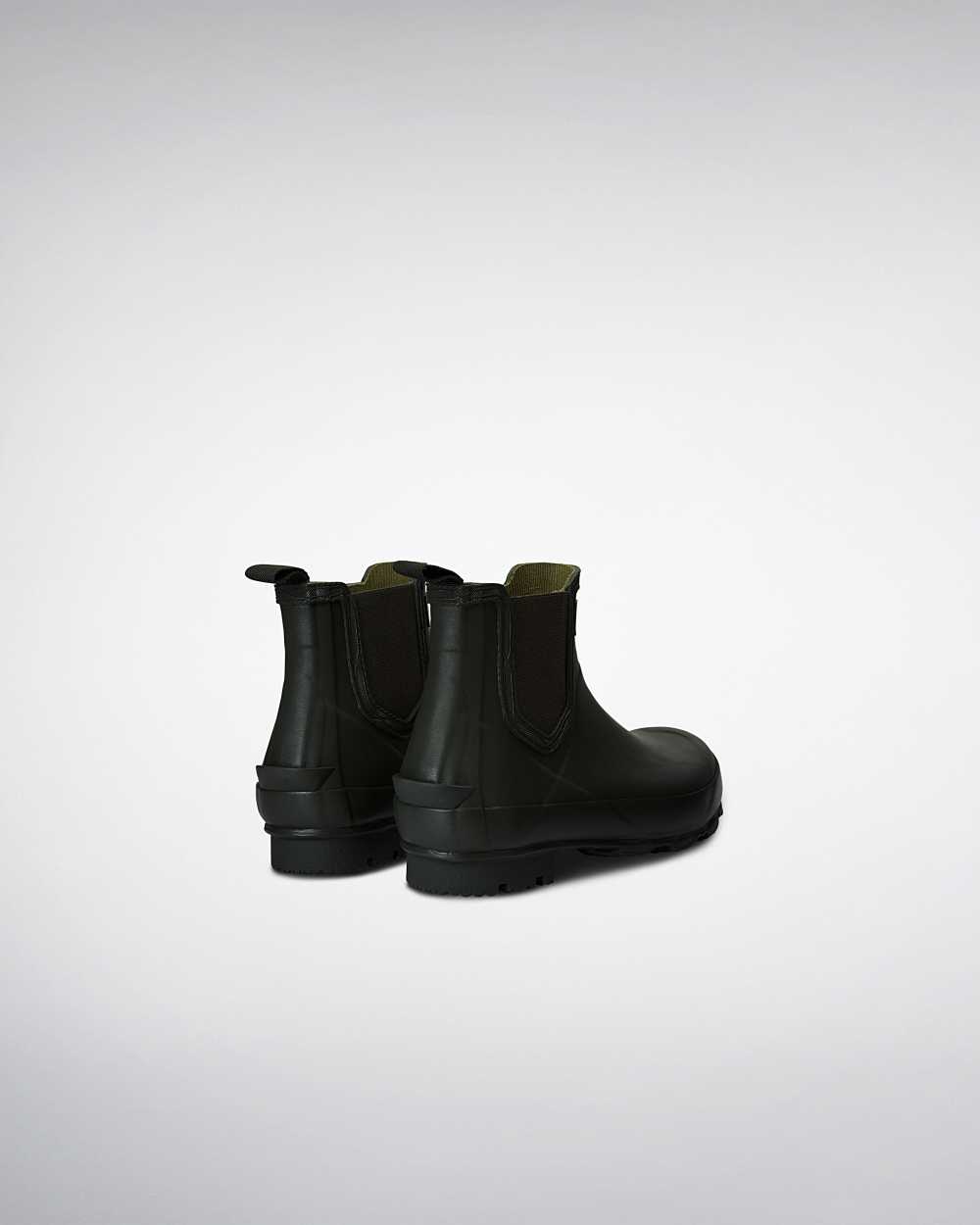 Hunter Norris Technical Women's Chelsea Boots NZ-58824N Dark Olive